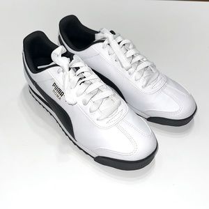 White Puma Roma Sneaker